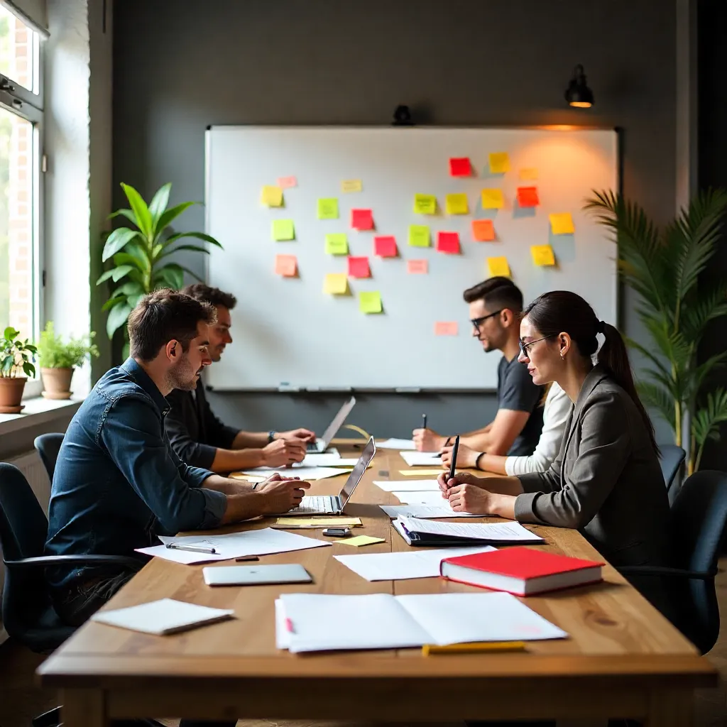 Technology startup branding